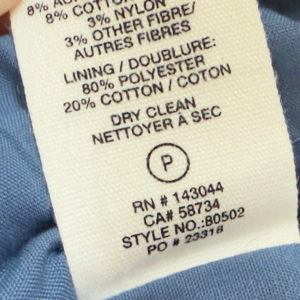 Anthropologie Avec Les Filles Blue Plaid Zip Front Buffalo Check Shacket Size L - Picture 5 of 8